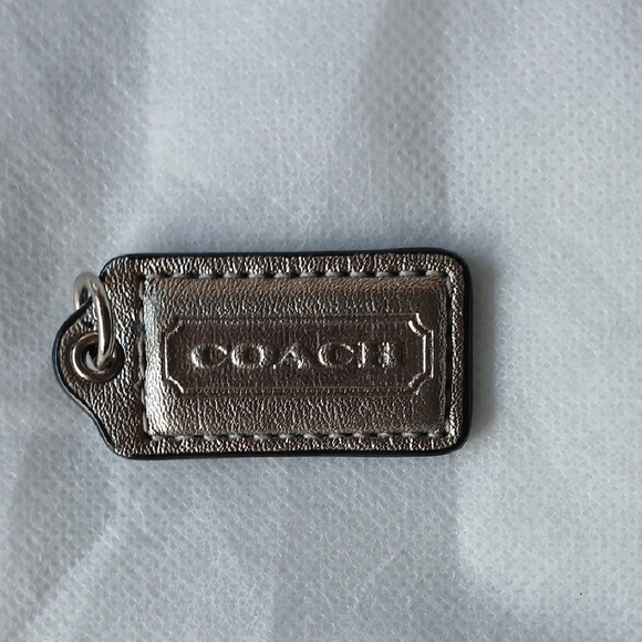 Coach Other - Coach Metallic Silver Keychain